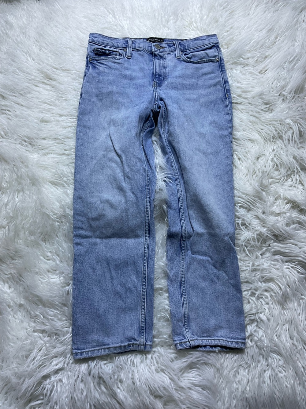 Banana Republic High Rise Straight Jeans 26s